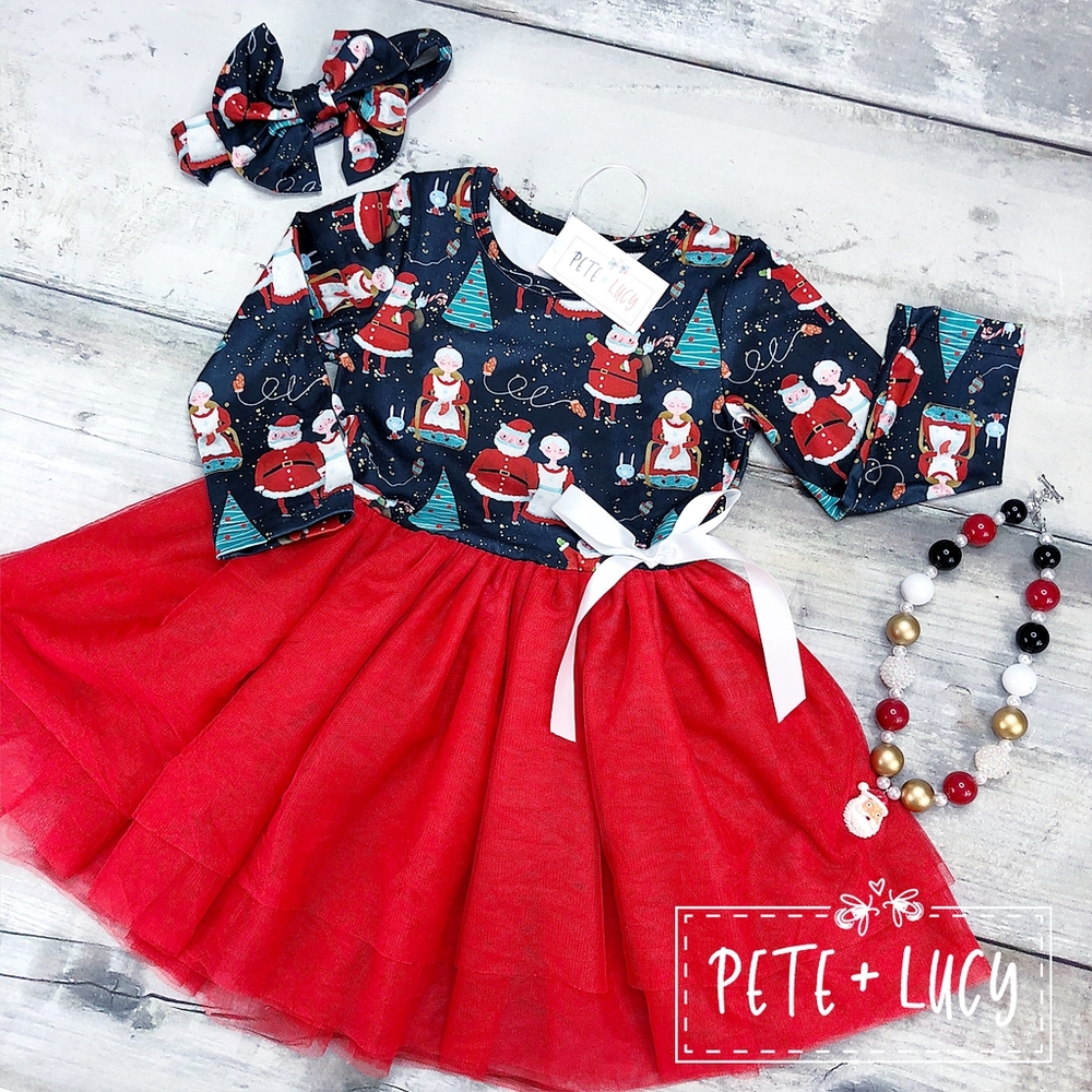 Santa Claus Tulle Dress